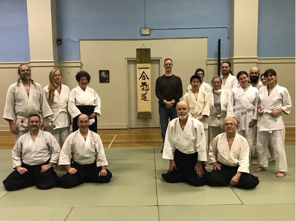 2023 Finger Lakes Aikido End-of-Year Practice, group photo