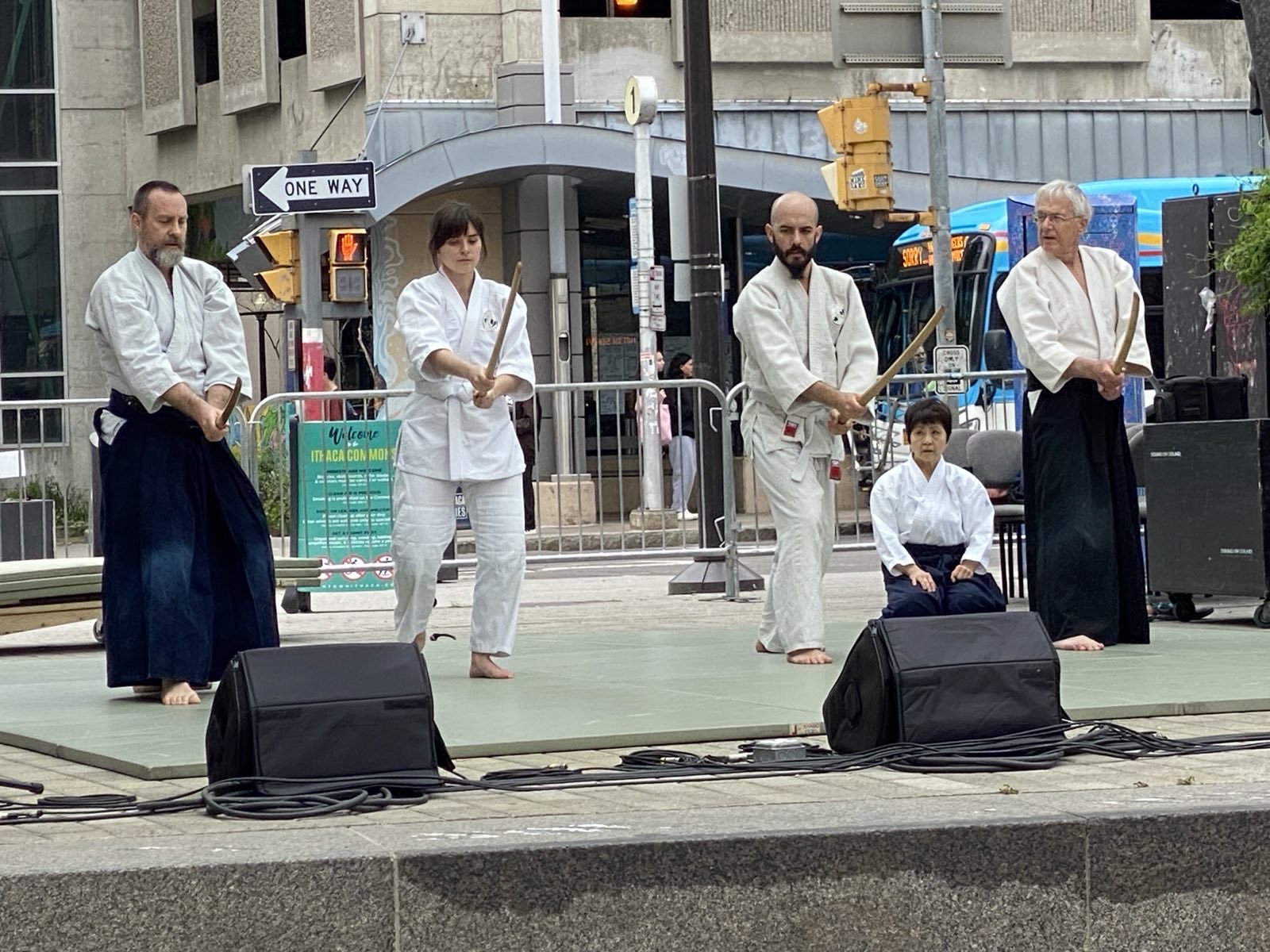 2024 AAPI Heritage Celebration, Ithaca, NY, Aiki-bokken